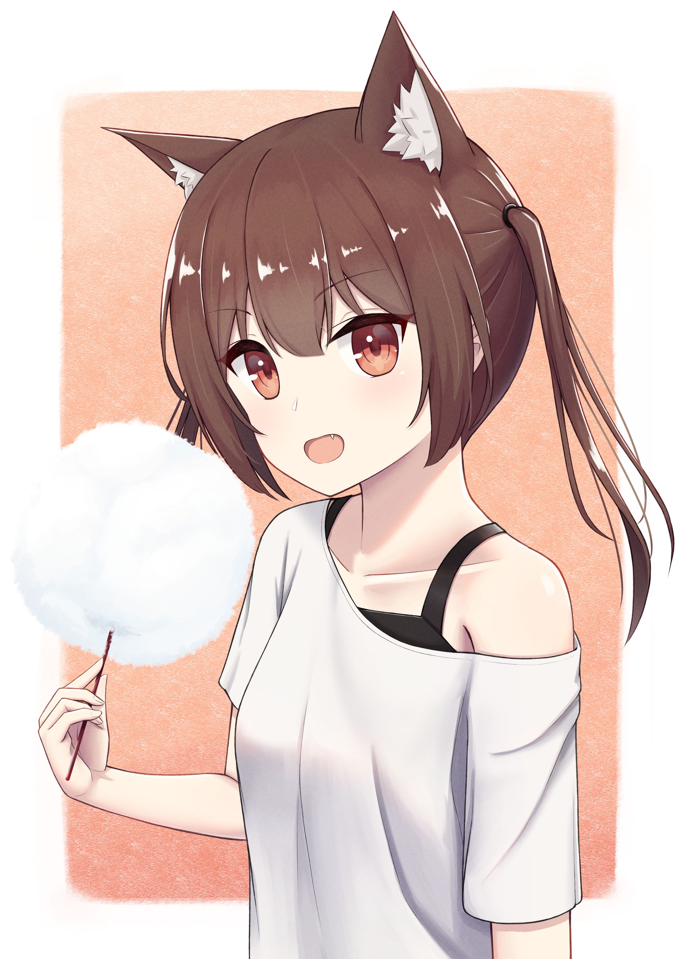 猫耳ツインテール×わたあめ-1