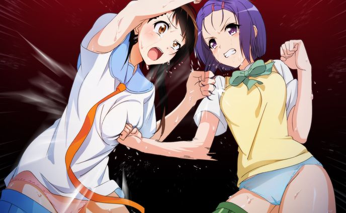 ニセコイToloveるクロスオーバーキャットファイト