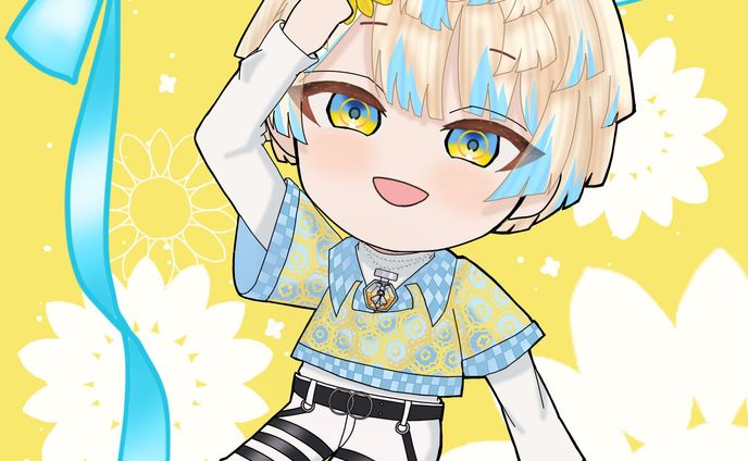 推し　ミニキャライラスト