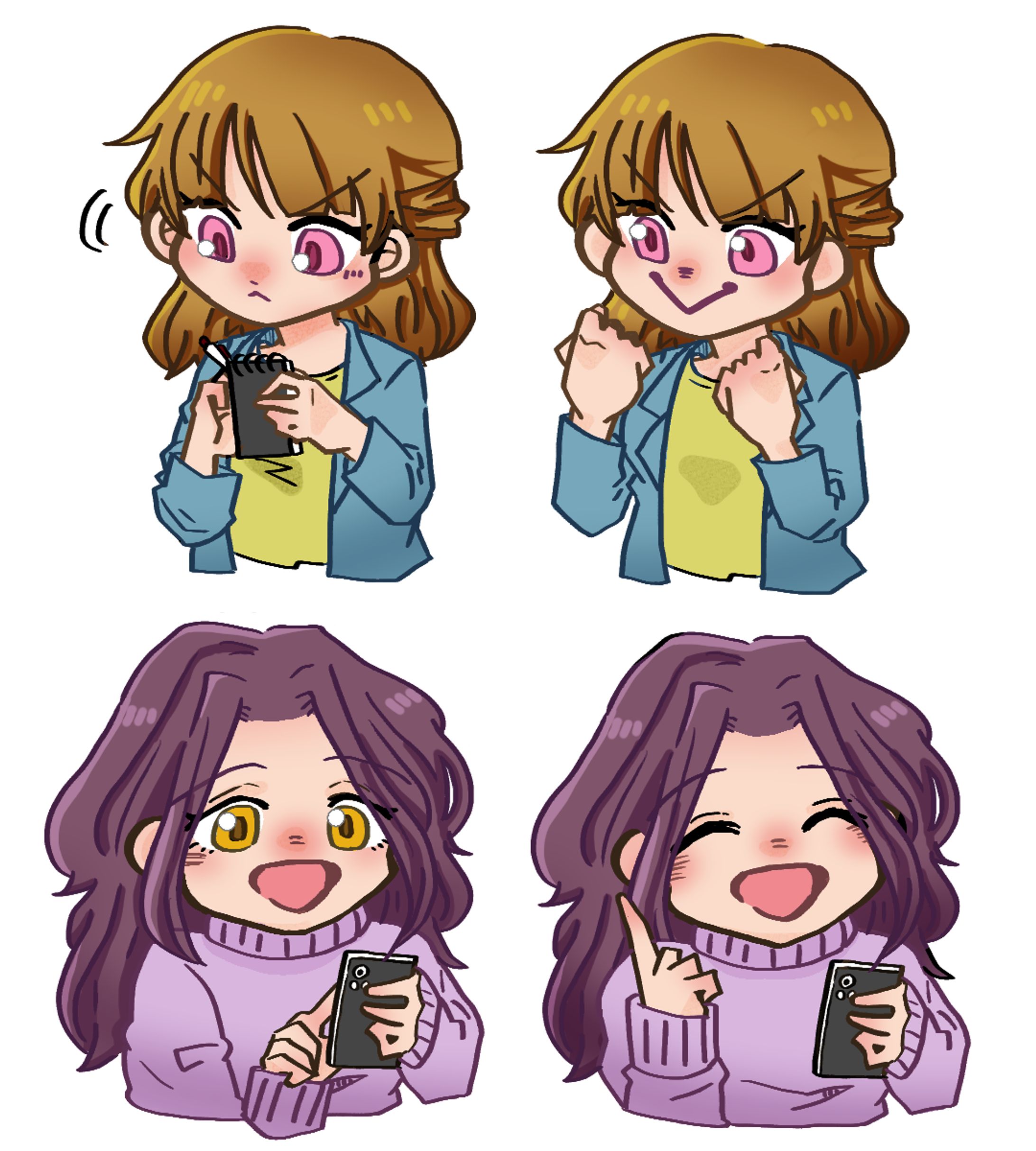Instagram投稿画像用ミニキャラクター-1