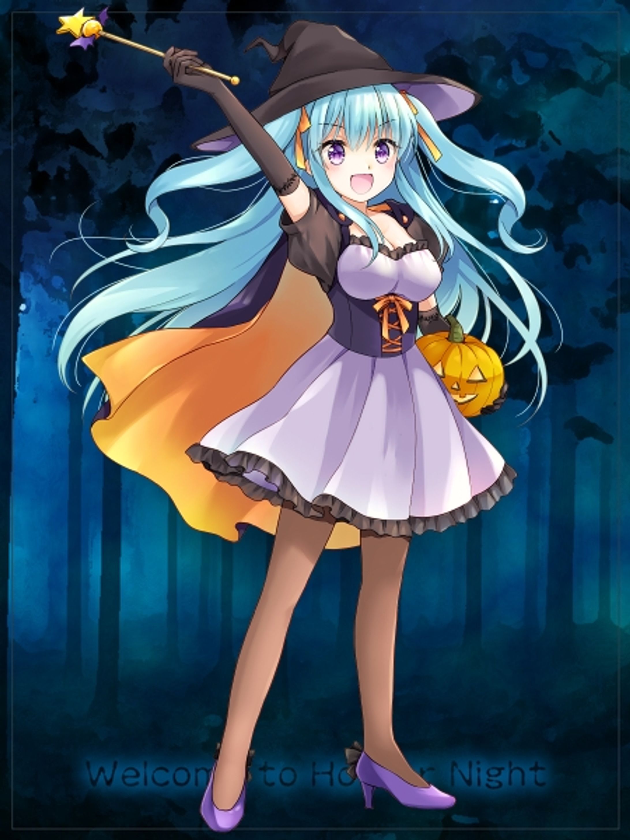 【CRPG】ハロウィン全身カット-1
