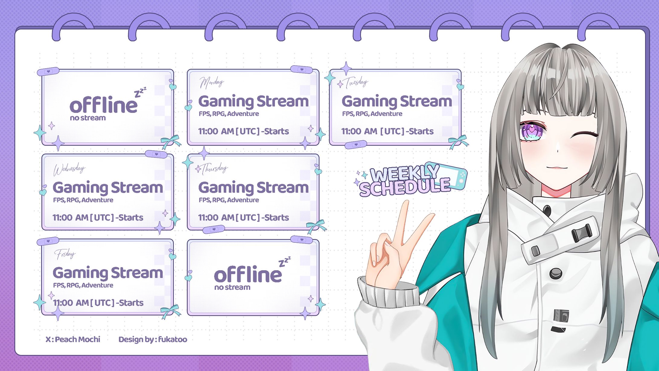 Schedule [ Commission Work ]-1