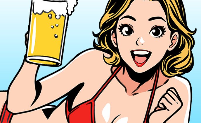 飲食店スタッフTシャツイラスト