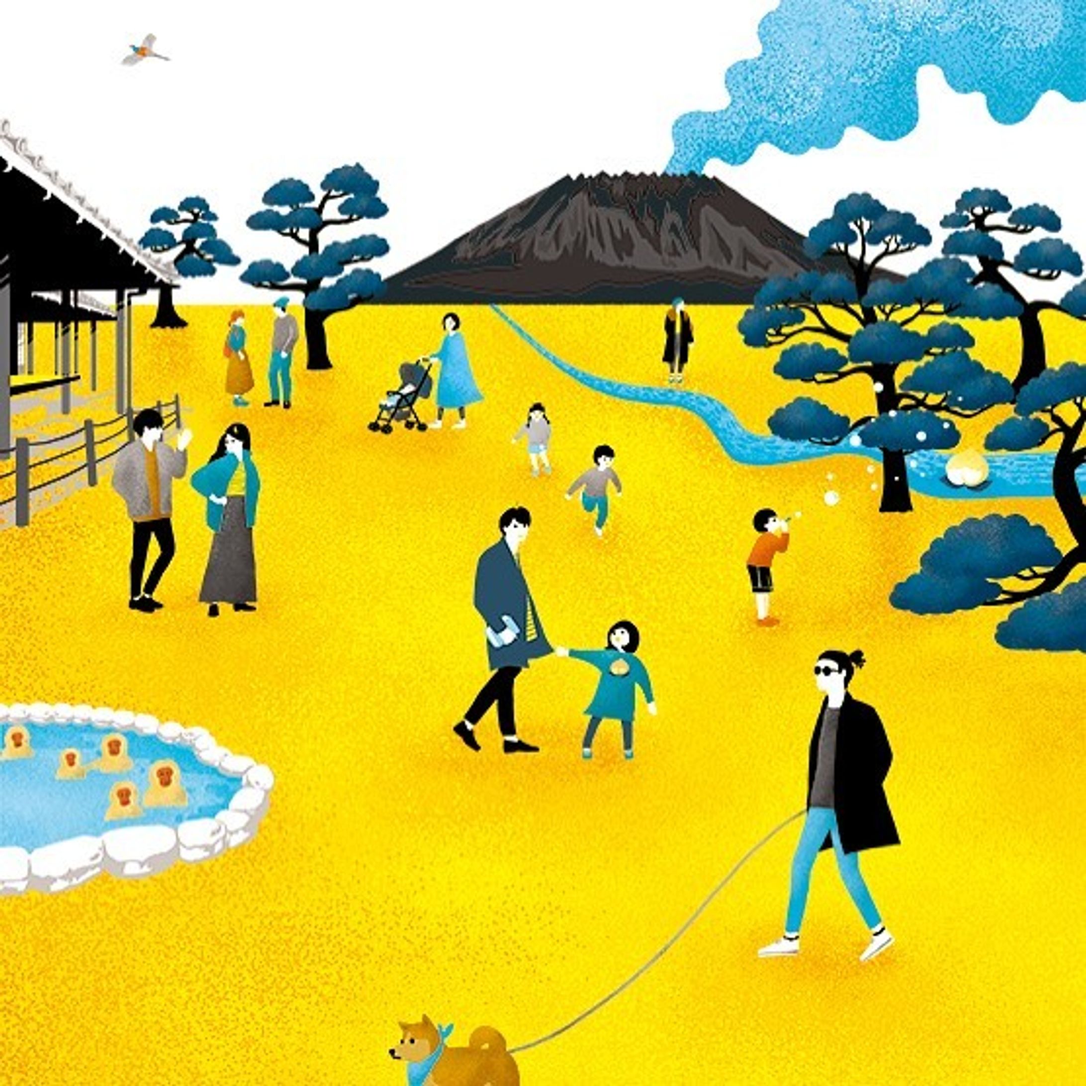 仙巌園と桃太郎-1