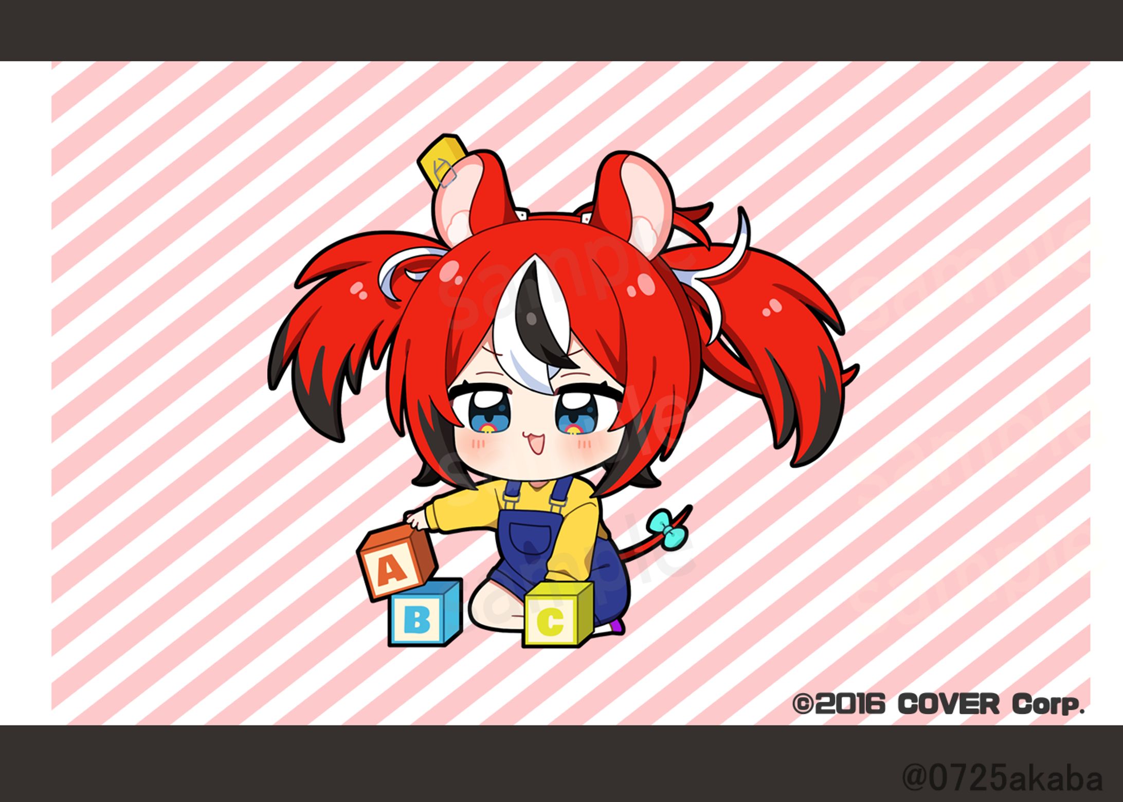 ホロライブEN　ハコス・ベールズ　配信用SDイラスト-1
