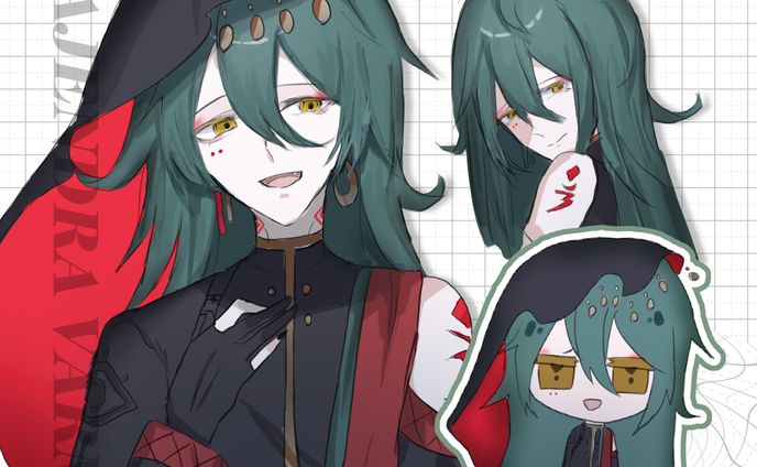 キャラクターデザイン習作②