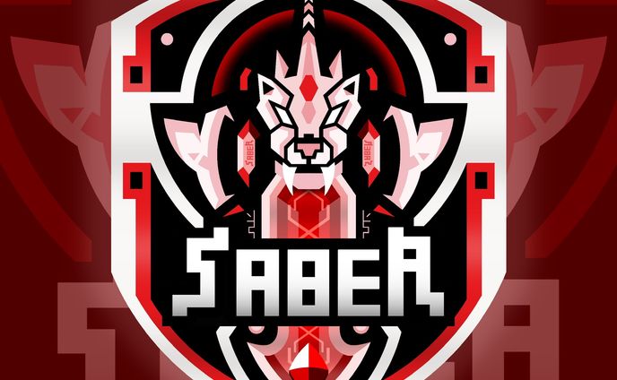 Saber様　ロゴ