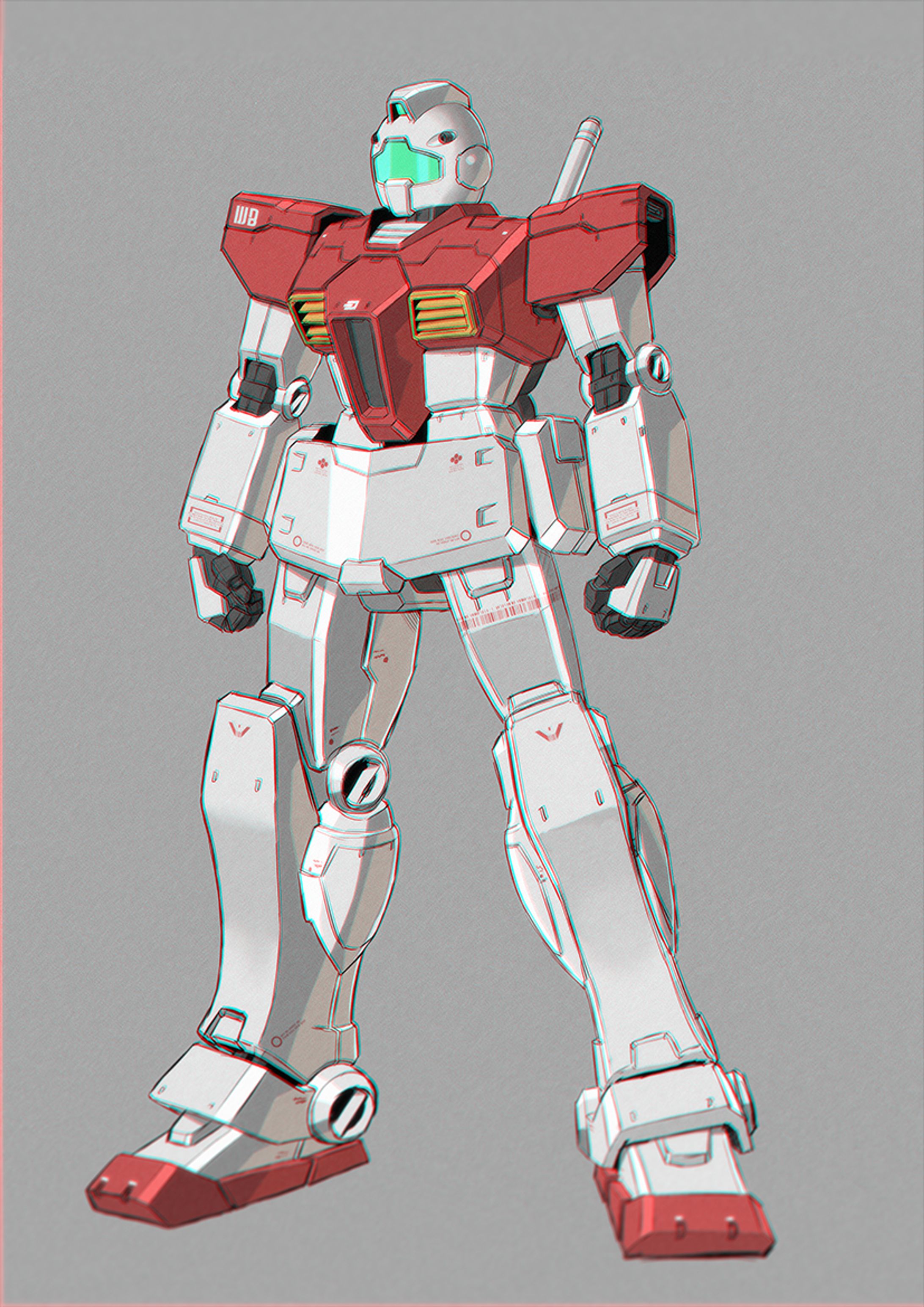 趣味で描いたジム-1