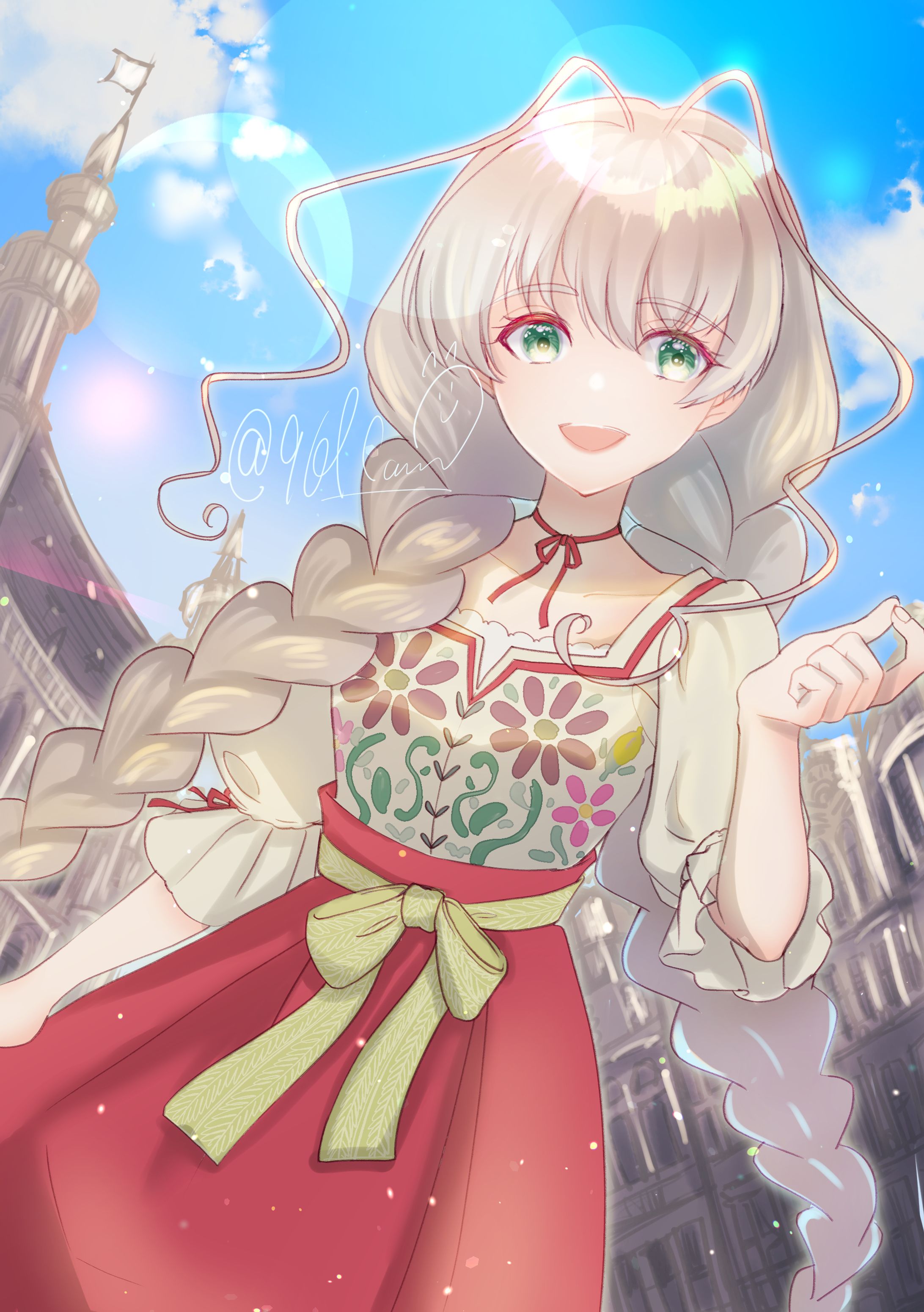 青空の下でUnder the sky-1