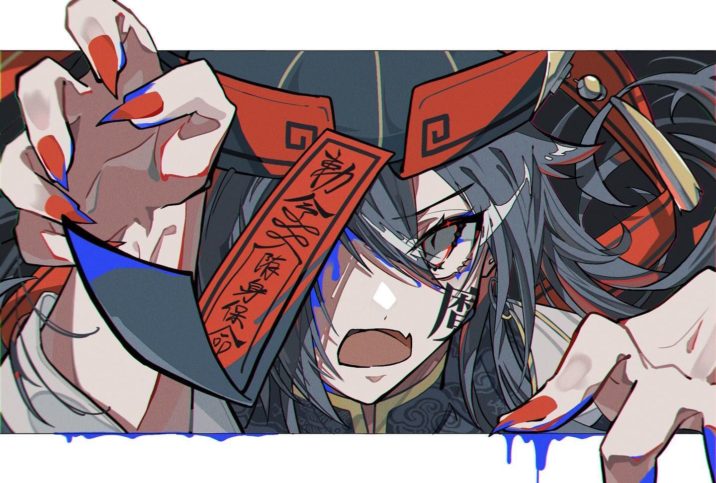 1枚絵】キョンシーがとびだしてきた！