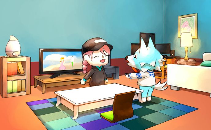 あつ森　部屋