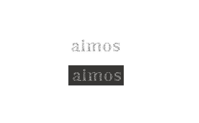 【パーソナルジム】aimos様　ロゴ案2