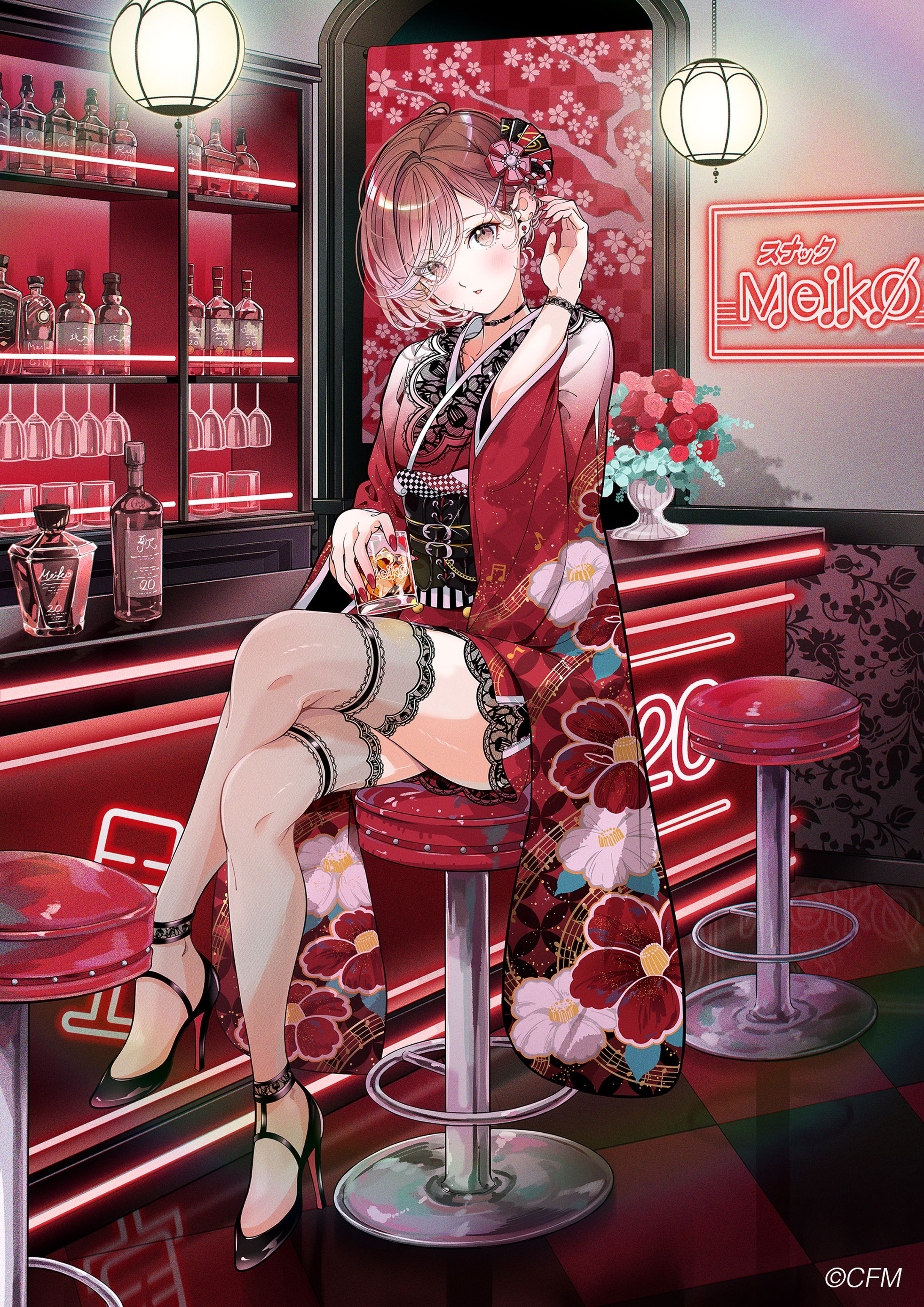 MEIKO20周年記念VR展示「スナックMEIKO」-1