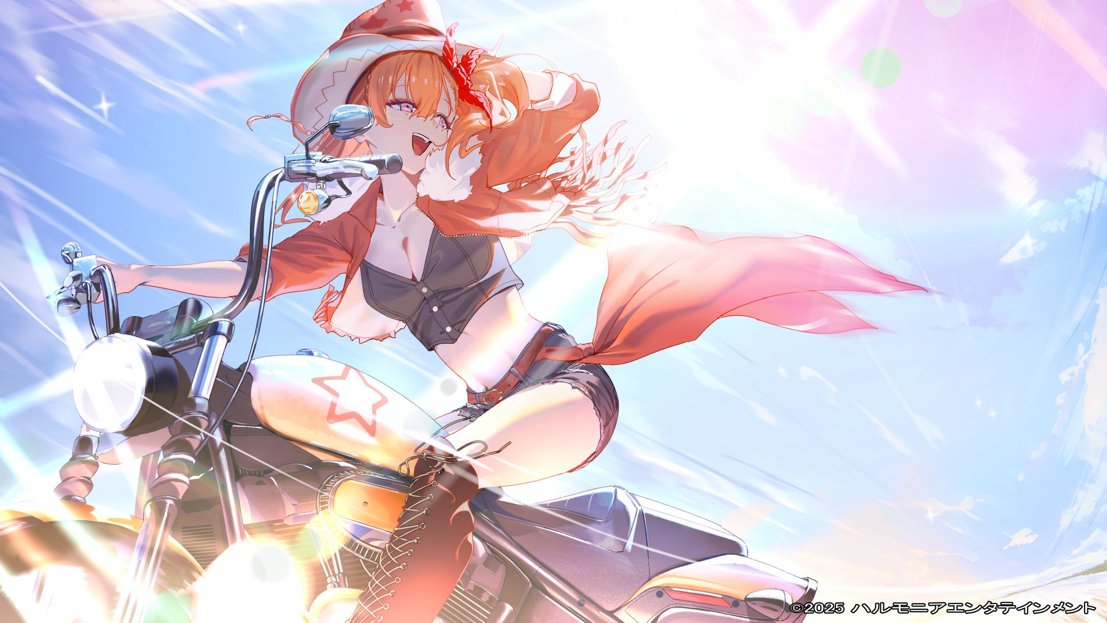 TVアニメ『SI-VIS: The Sound of Heroes』セイレーン　「ハネウマライダー」MVイラスト-1