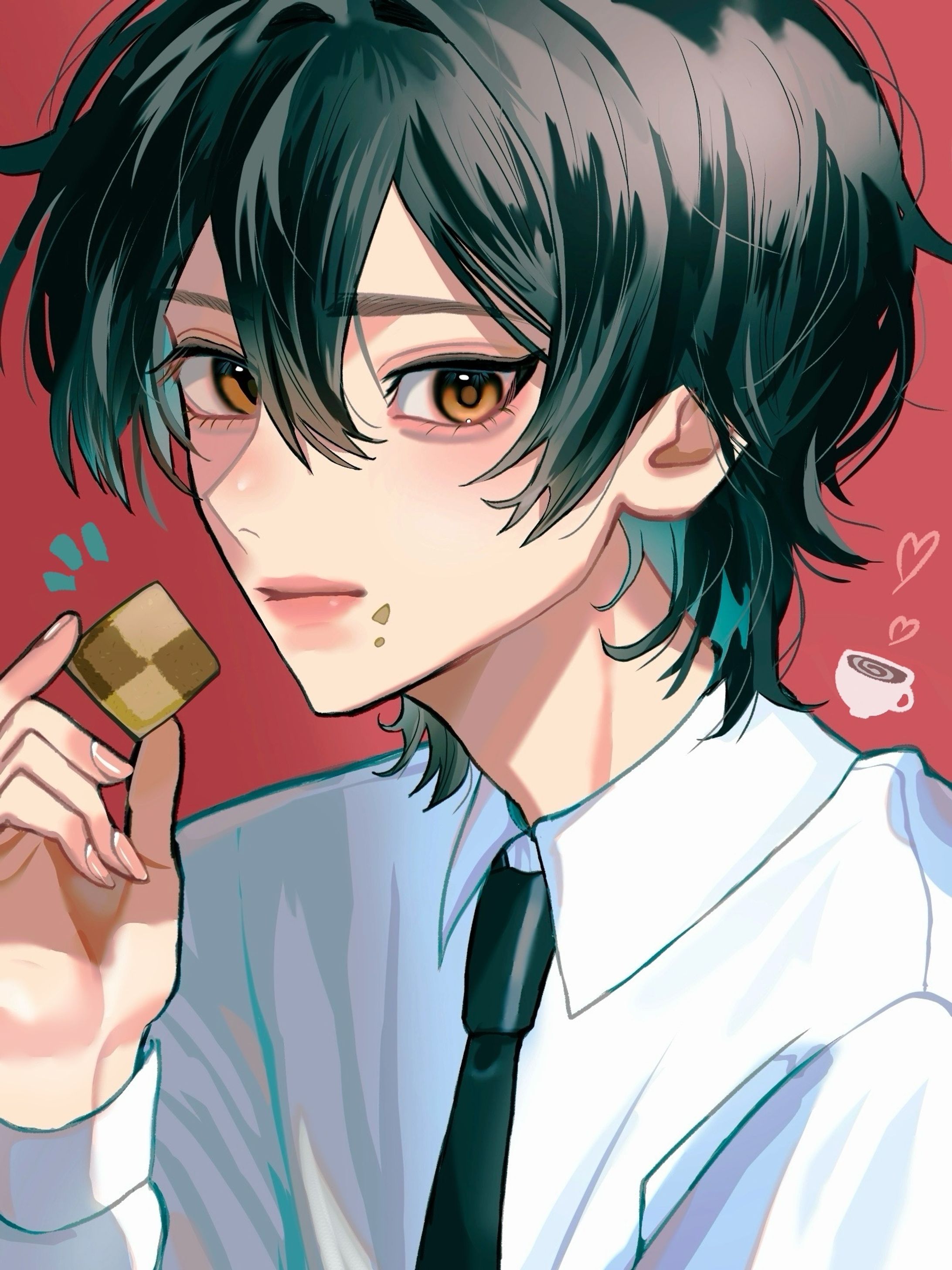 君も食べるかい？🍪☕️-1