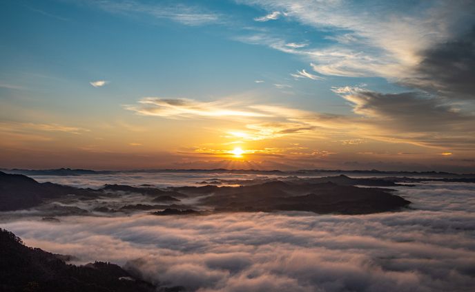  sea ​​of ​​clouds