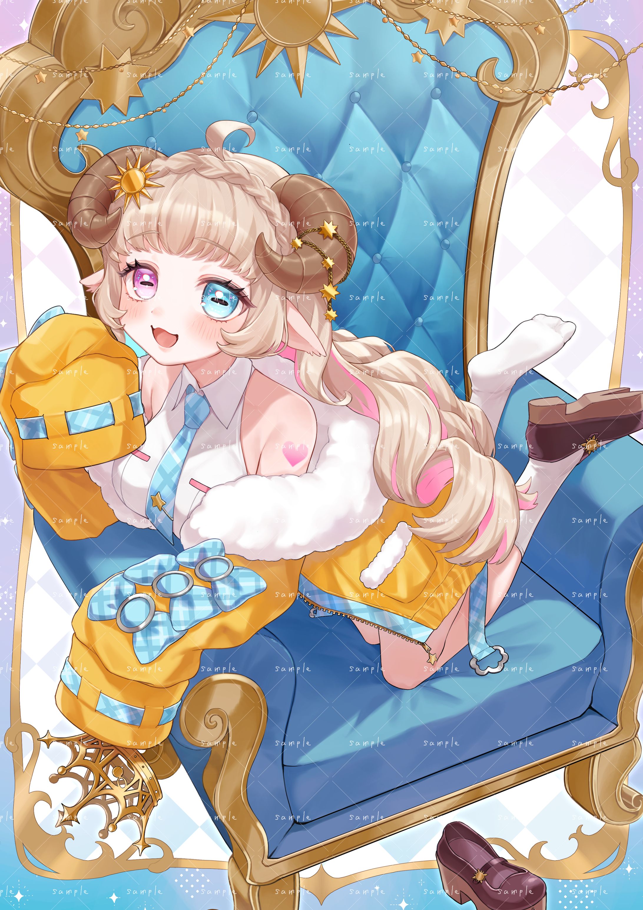 羊ヶ原ふわね様　一枚絵ご依頼-1