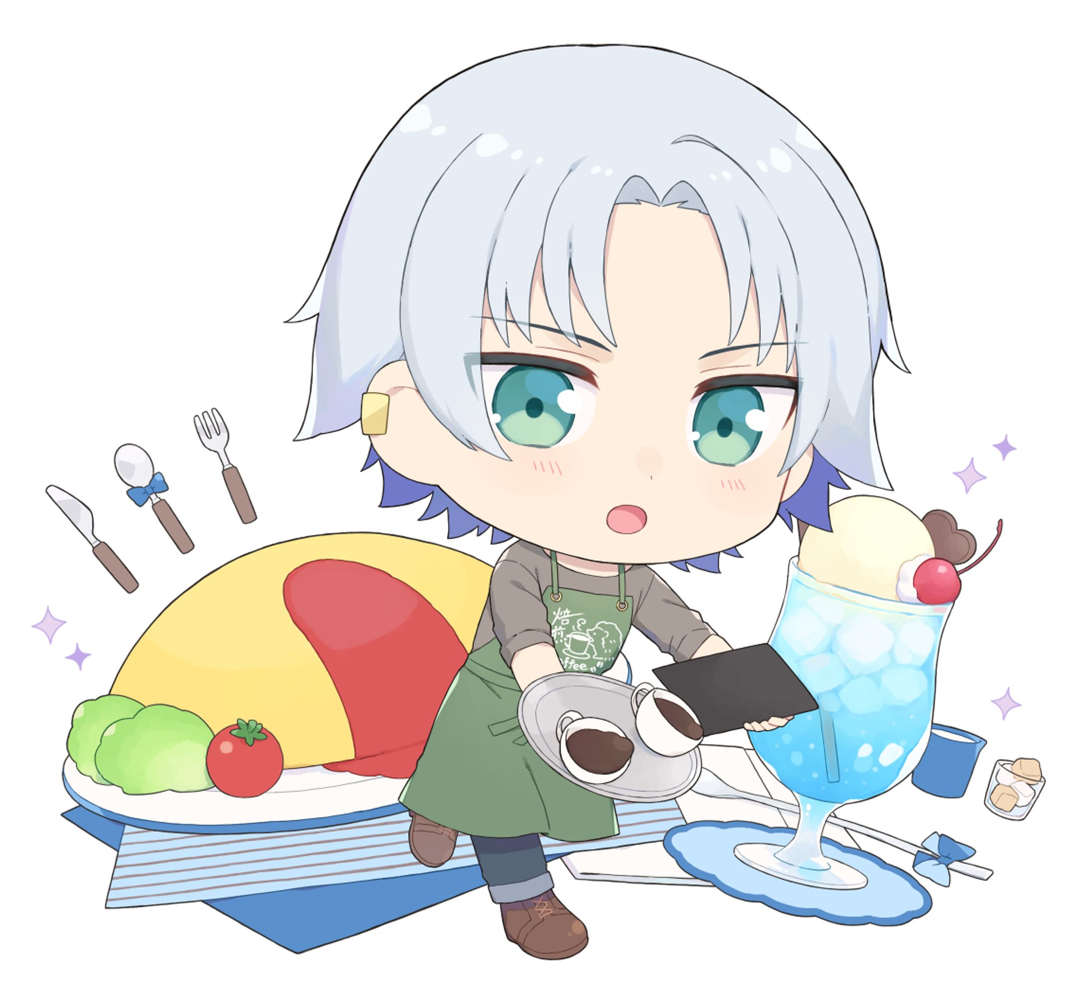 【Work】火炙焙煎様SDイラスト-1