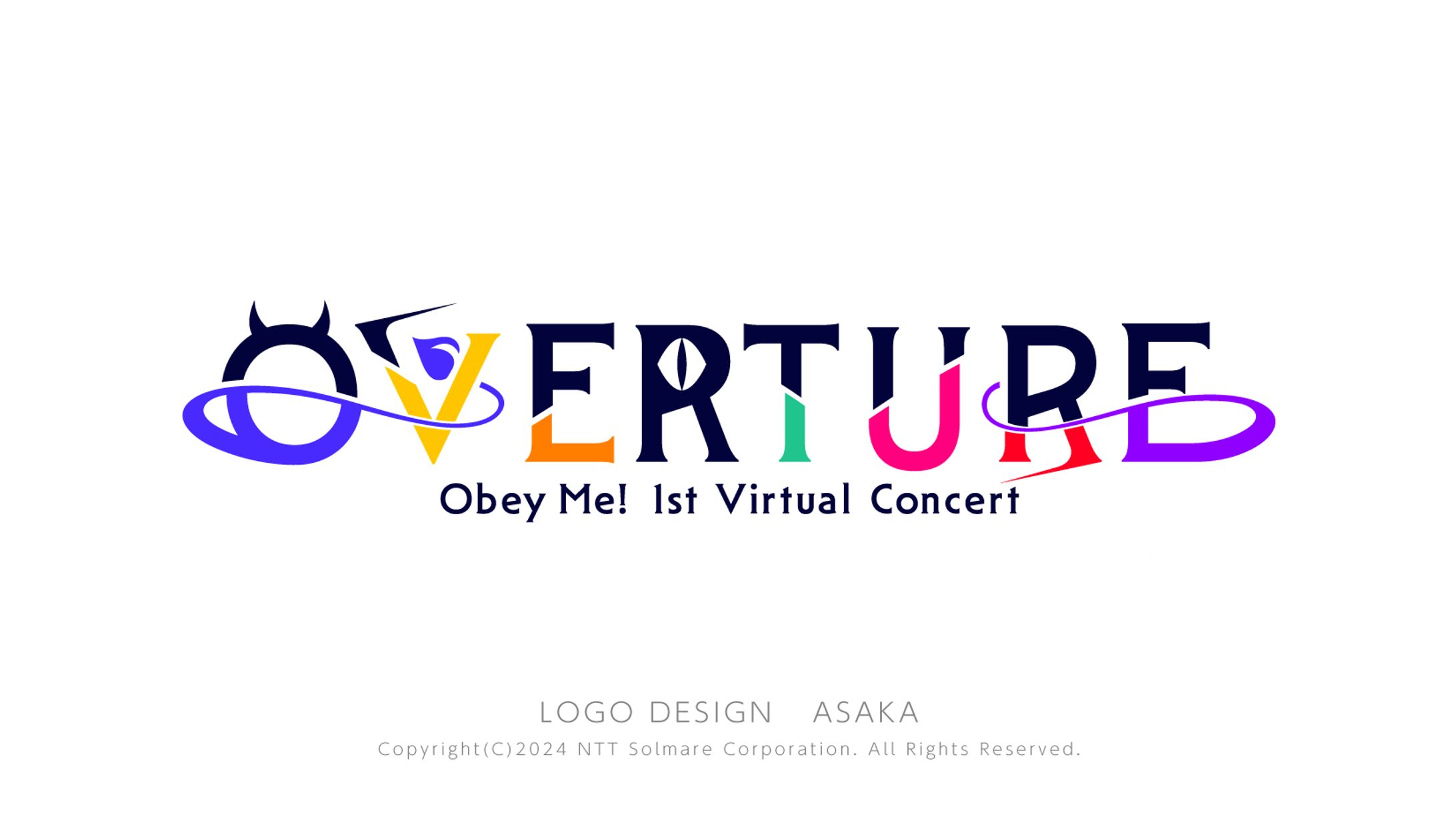 Obey Me!　1stVirtualConcert「OVERTURE」　ANIME EXPO 2024イベント用ロゴ-1
