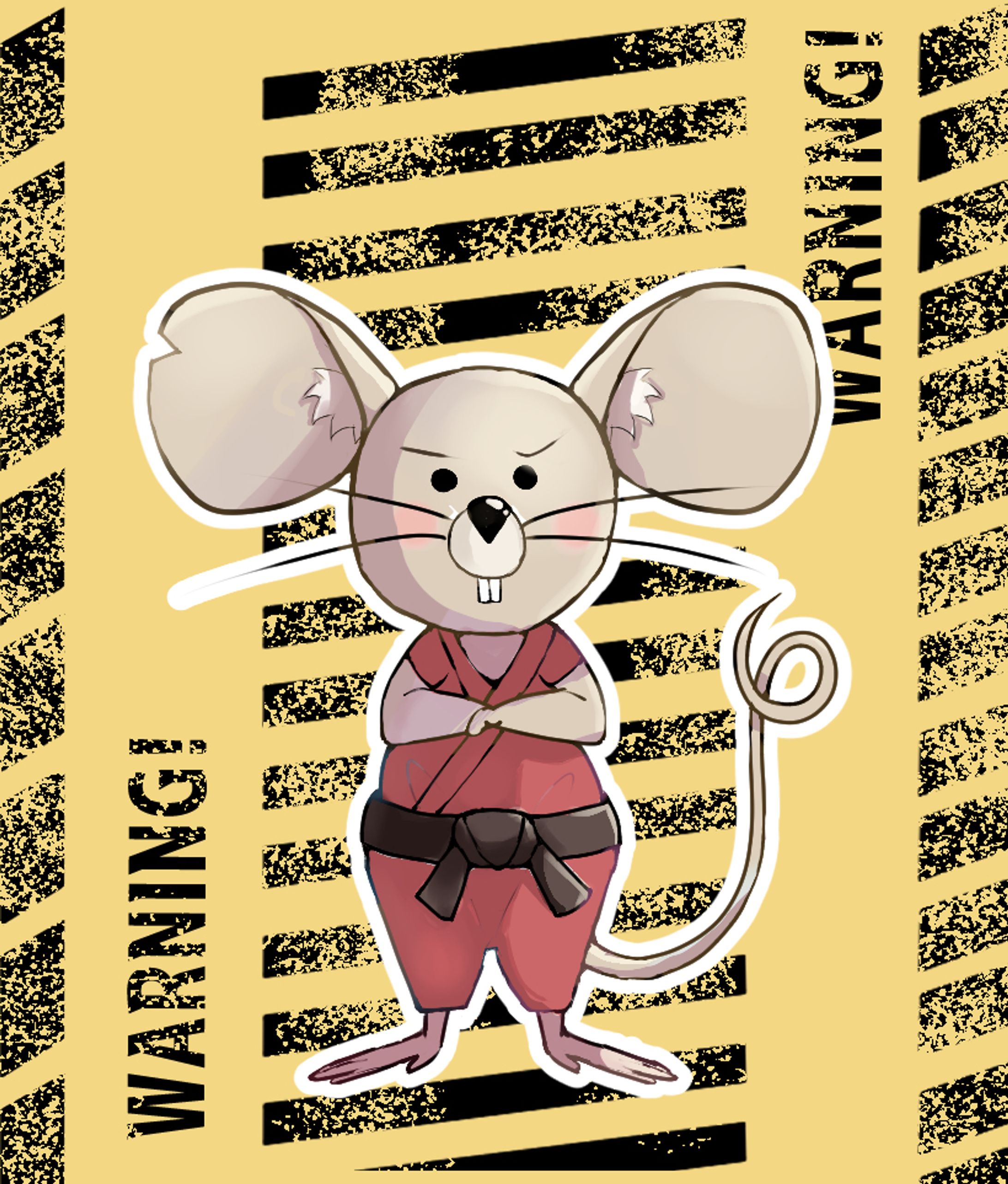 鼠師匠（animal character design）-1