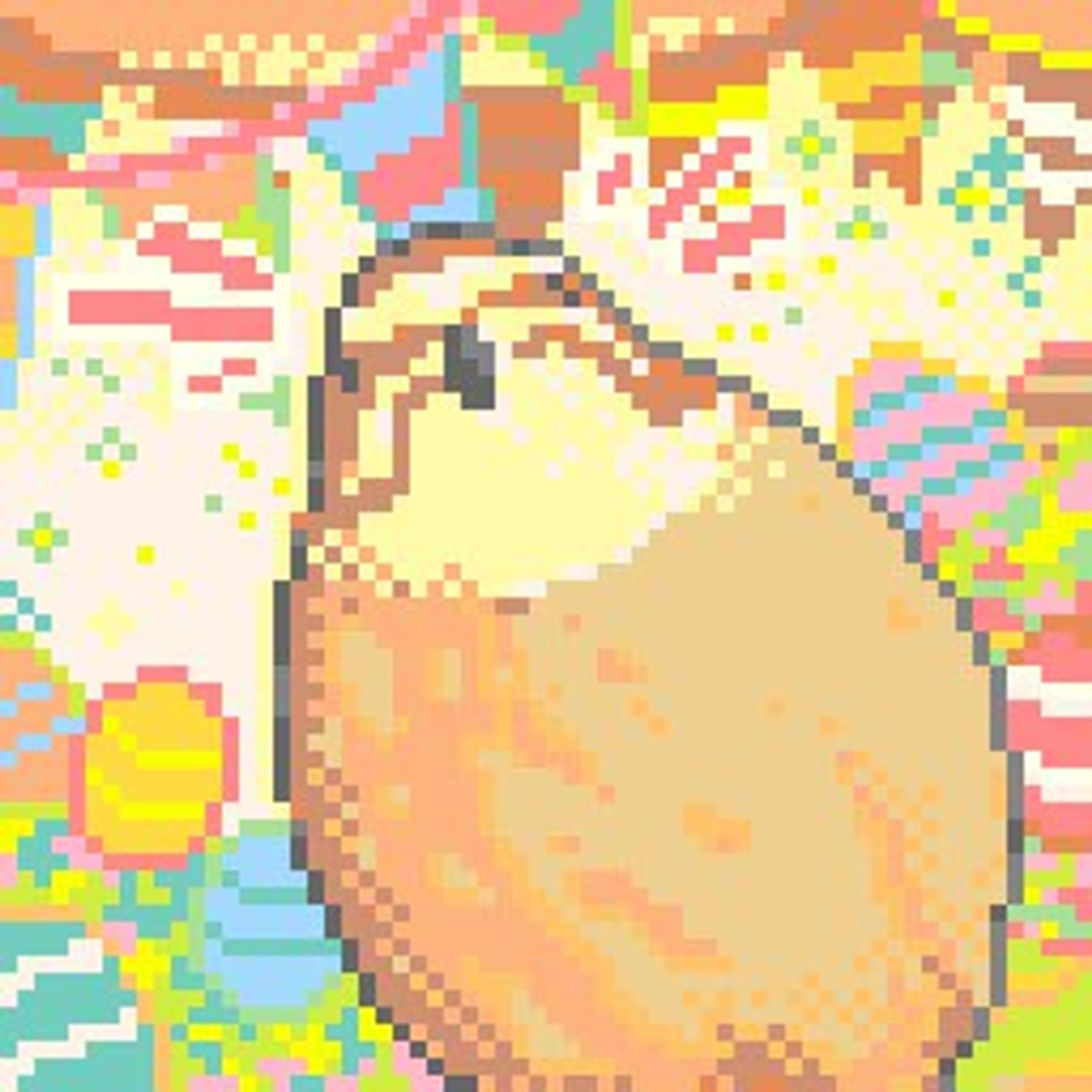 鳥のドット絵-1