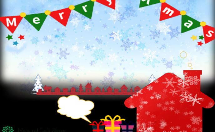 Merry Christmas-クリスマスカード【成果物】