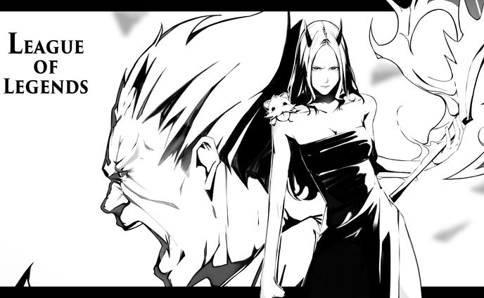 【お仕事】白黒サムネイルイラスト￤黒塚ママ-3点