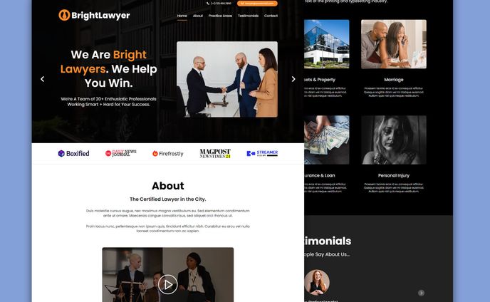BrightLawyer - LayoutFlow