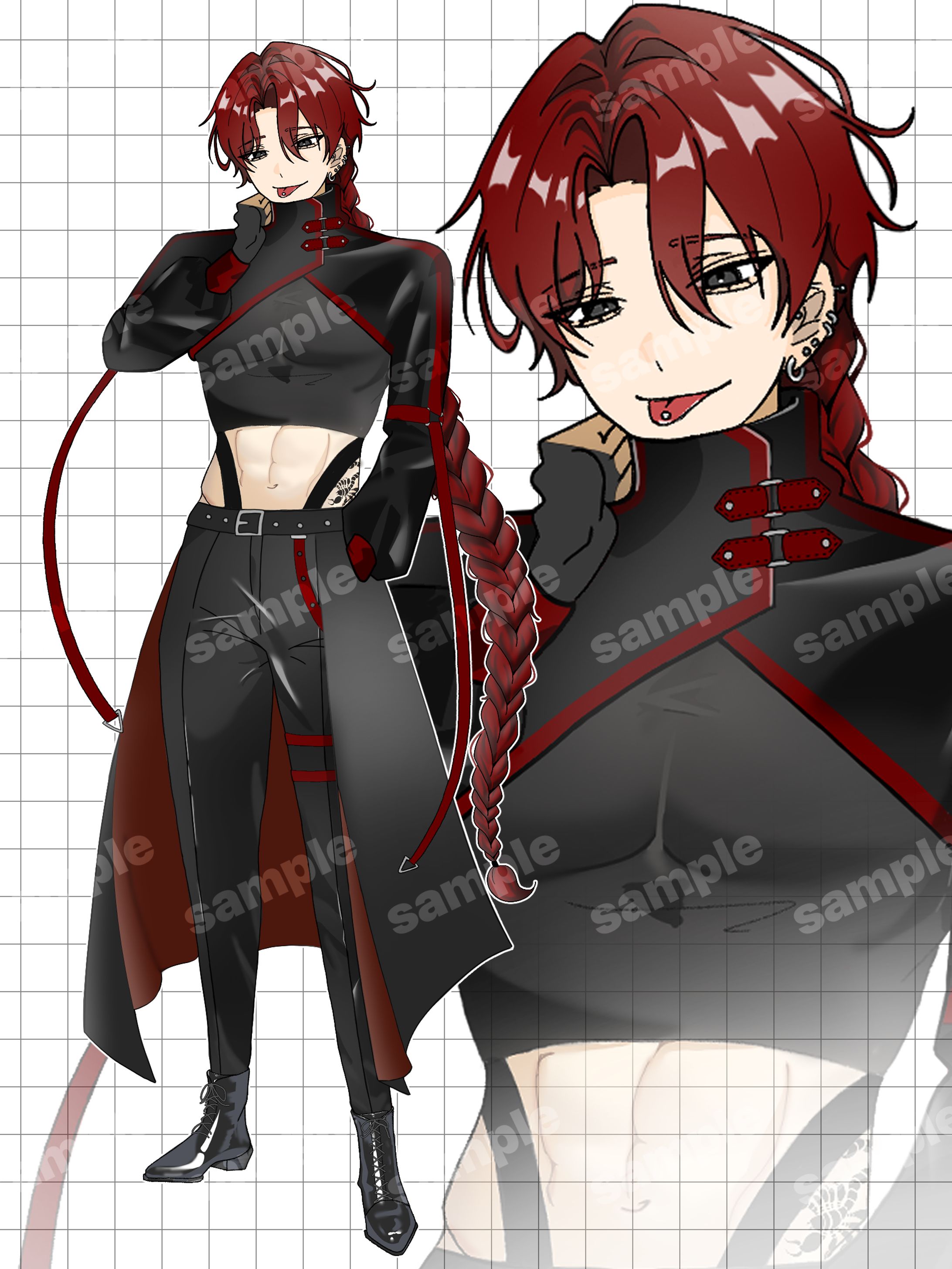 【キービジュアル】創作キャラクター-1