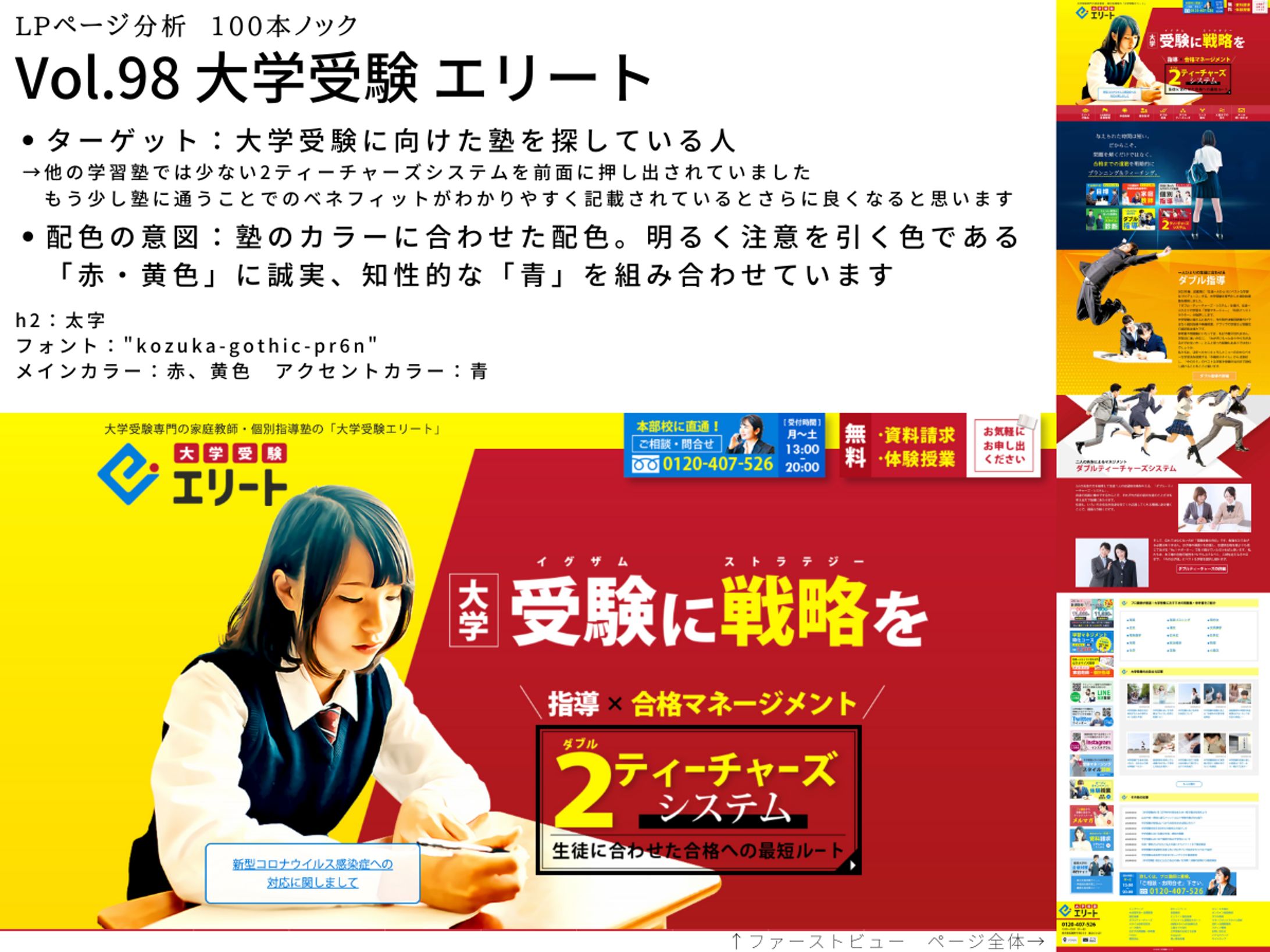 LP分析vol.98　大学受験エリート-1