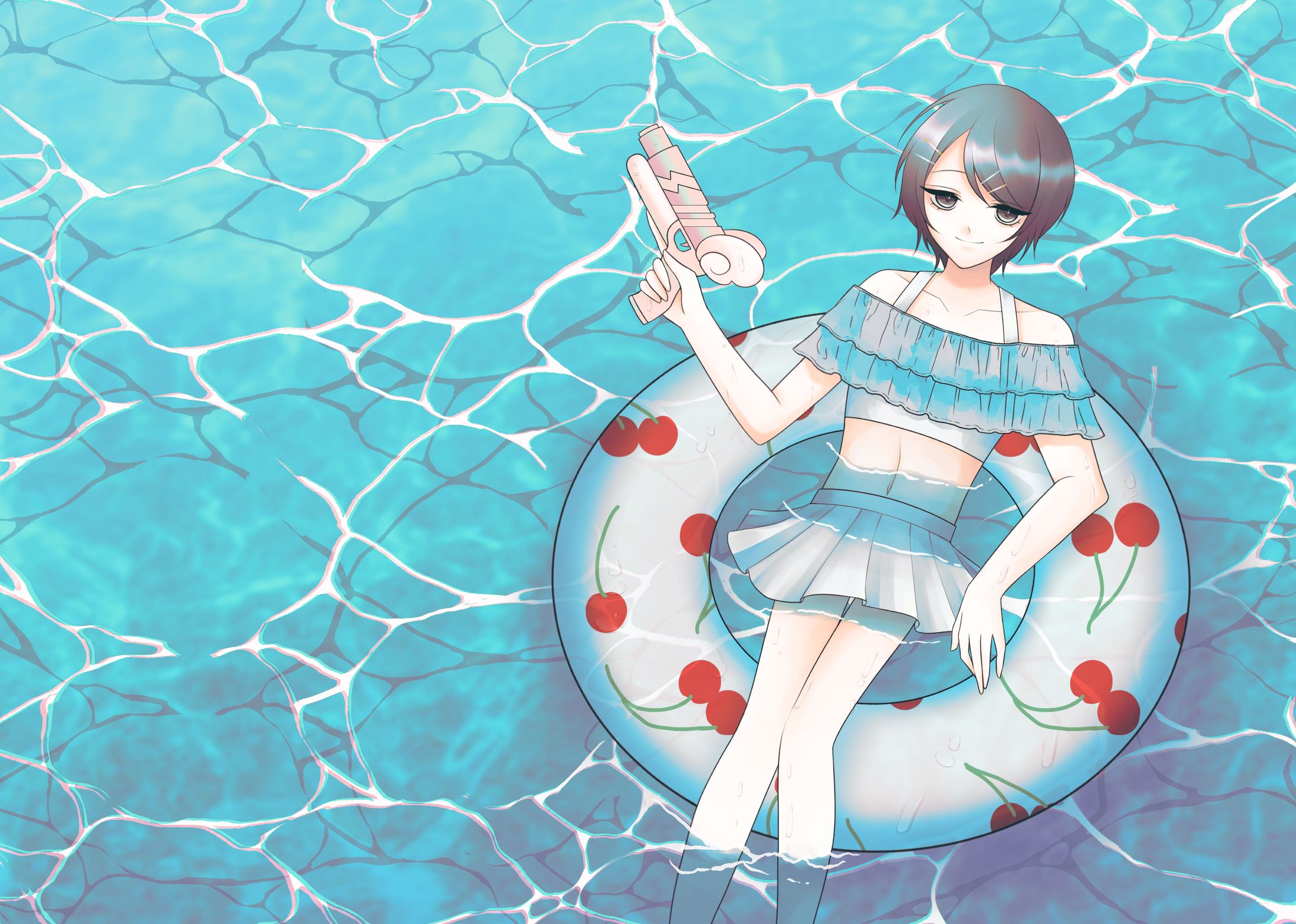 【一枚絵】Cherry Trap-1