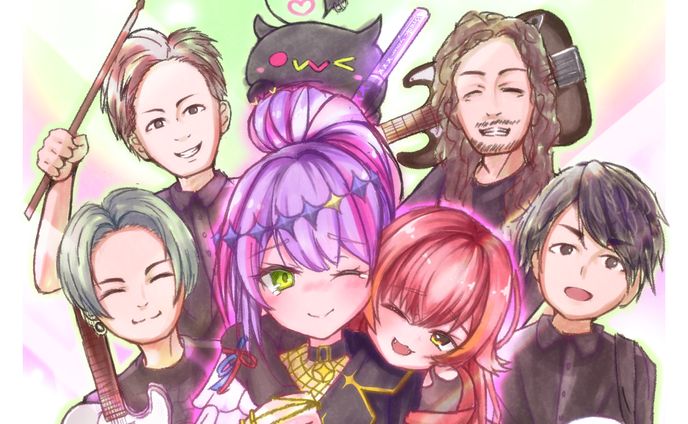 常闇トワ1stライブ　応援FA