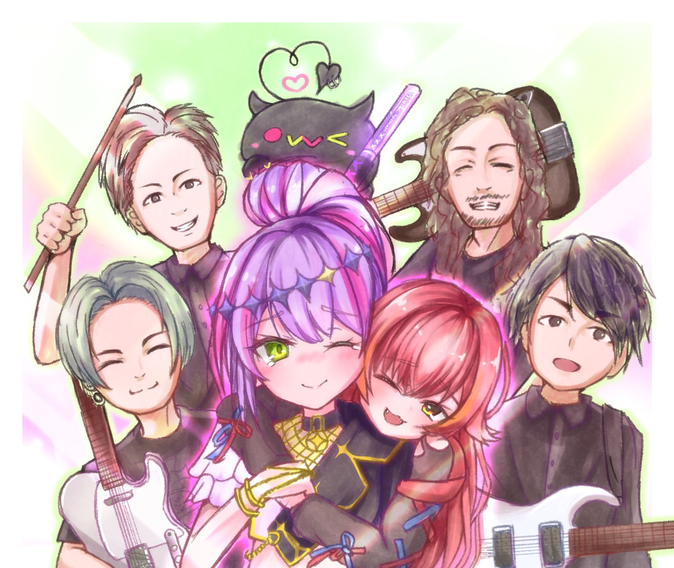 常闇トワ1stライブ　応援FA-1