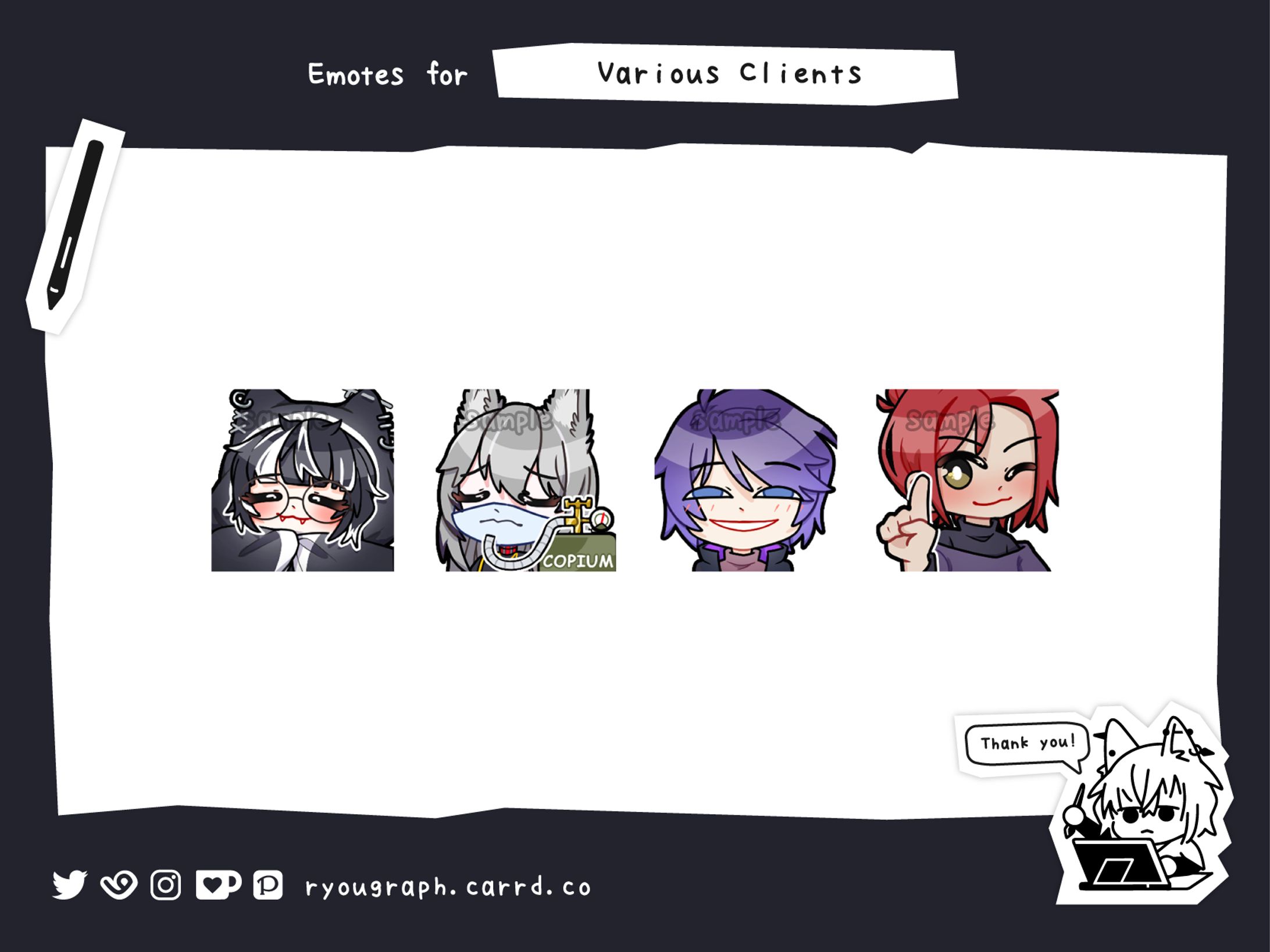 Emote Giveaway Batch 5 (Sept & Oct)-1