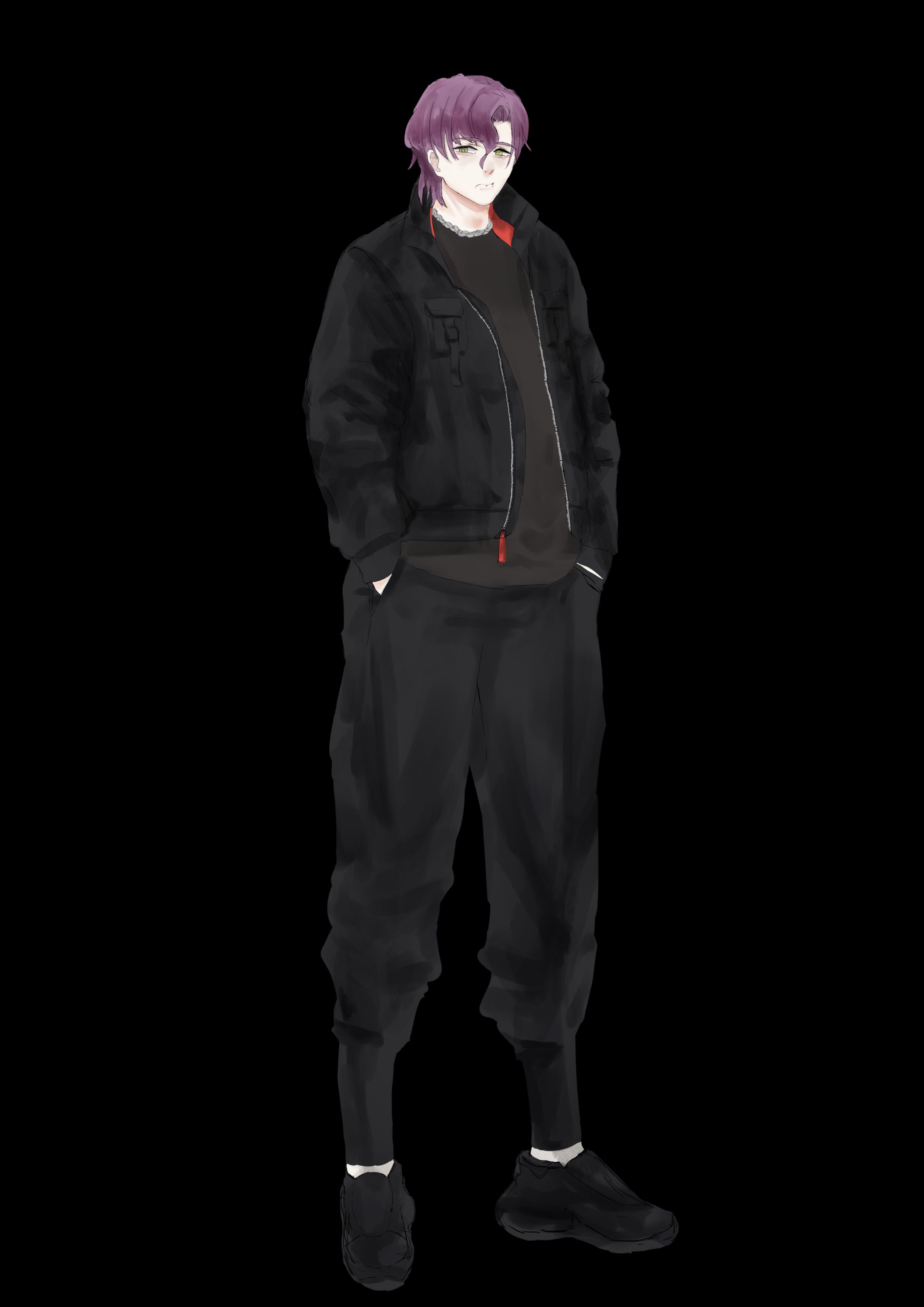 CoC 烏が群れては、無彩色-1