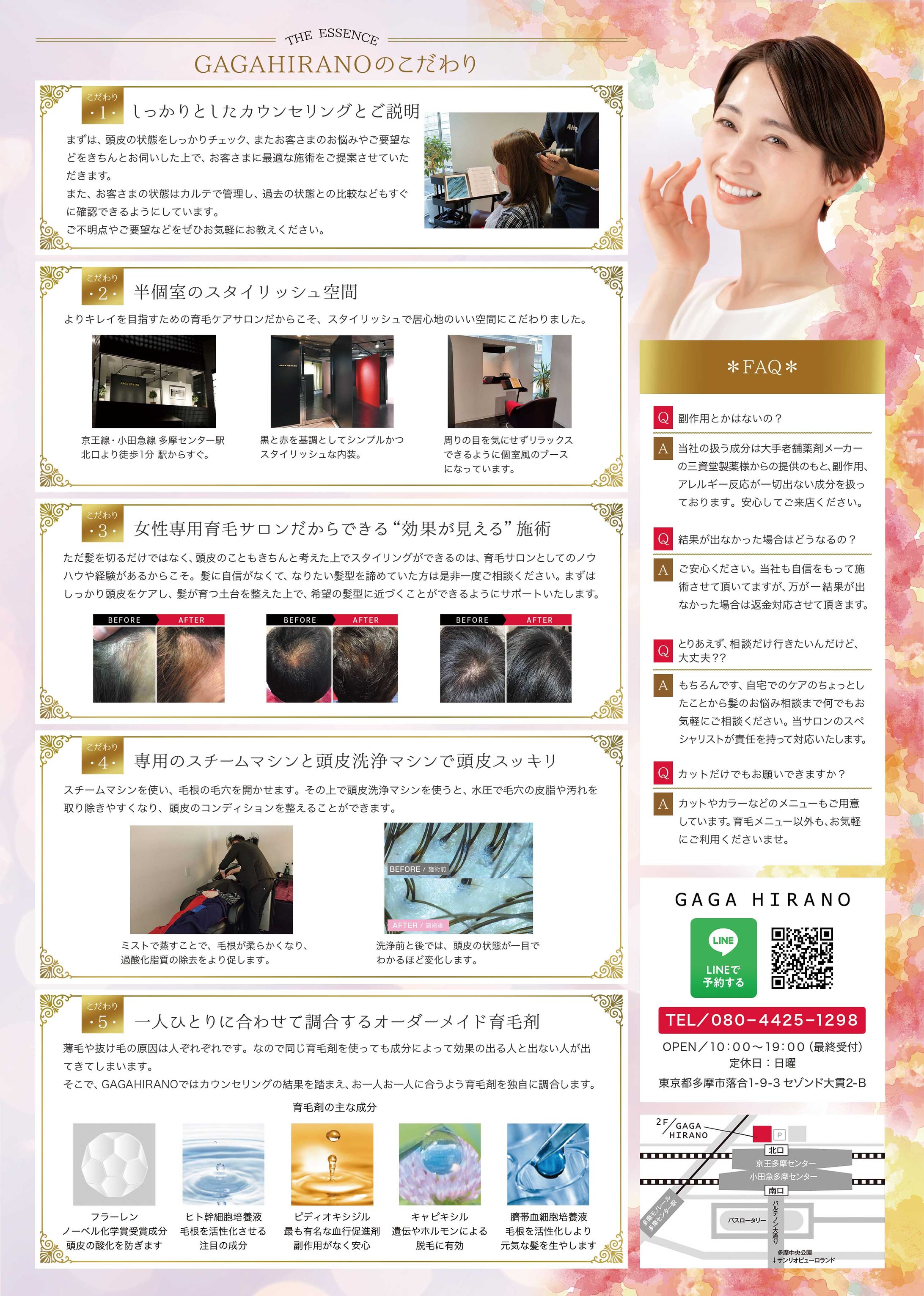 GAGAHIRANO様チラシ 2023年3月 裏-1