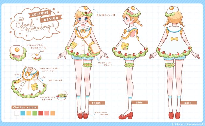 キャラクターデザイン、音楽/original