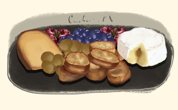 charcuterie board