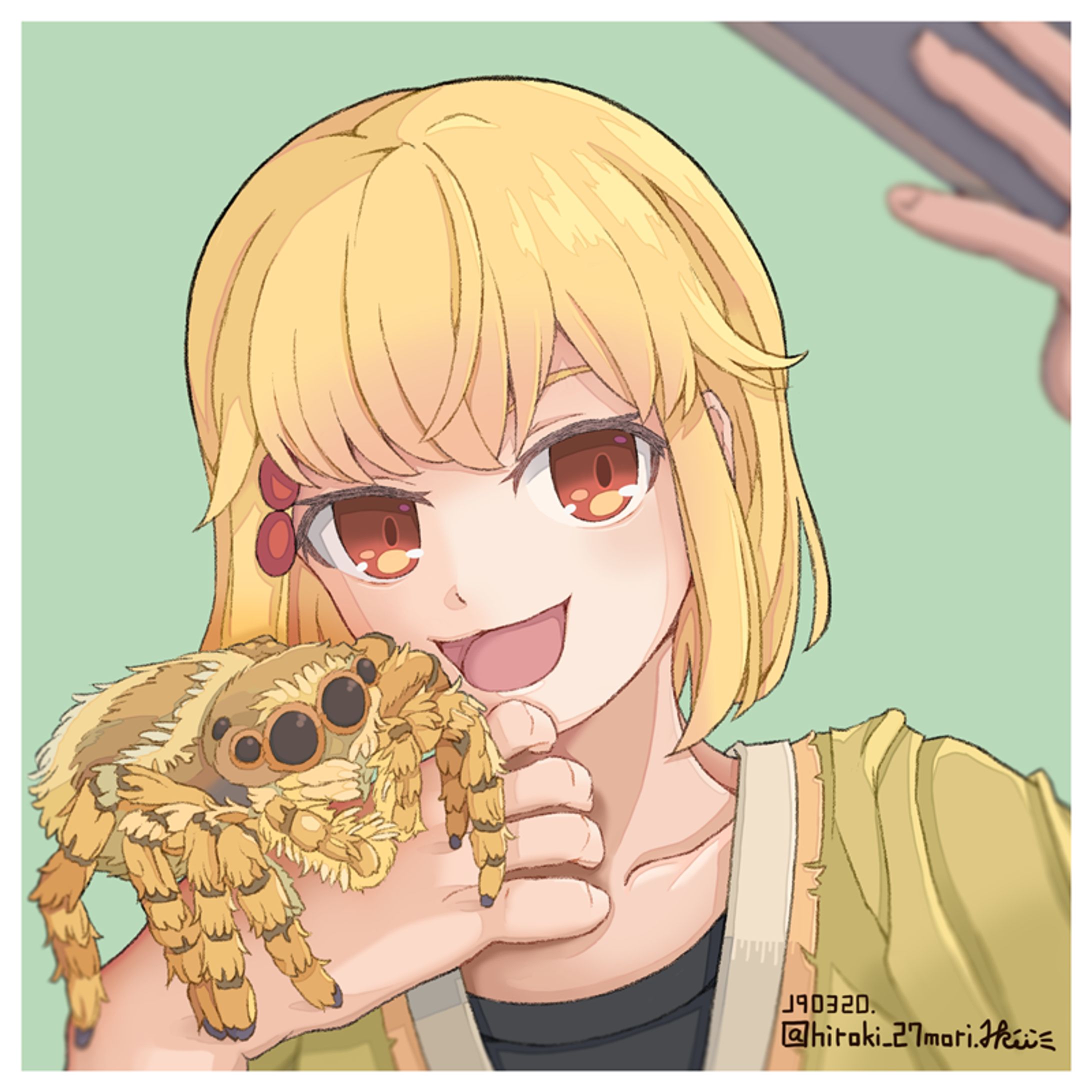 ネコハエトリと自撮り！-1