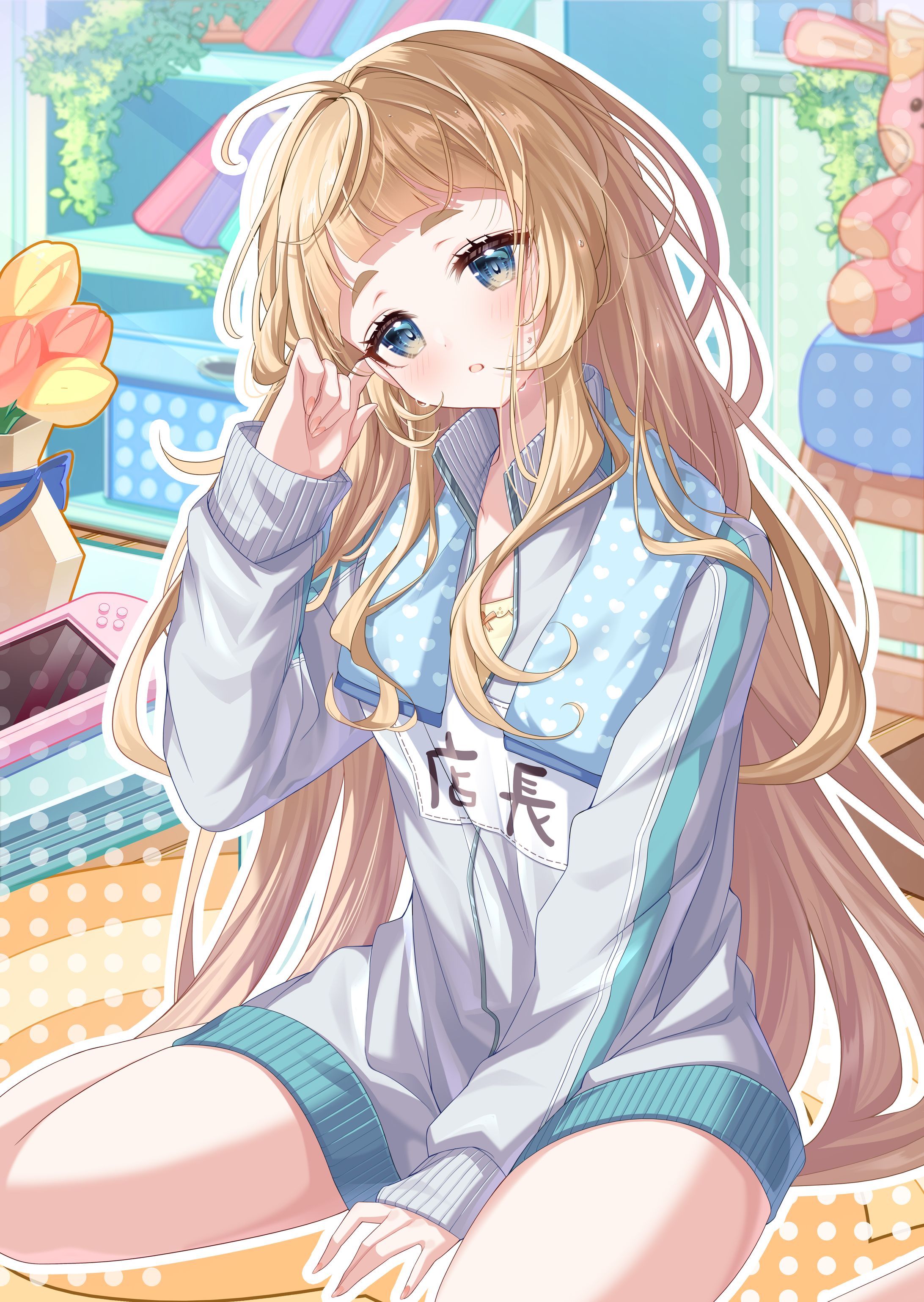 【Vtuber店長-萌水団-様】グッズ用イラスト-1