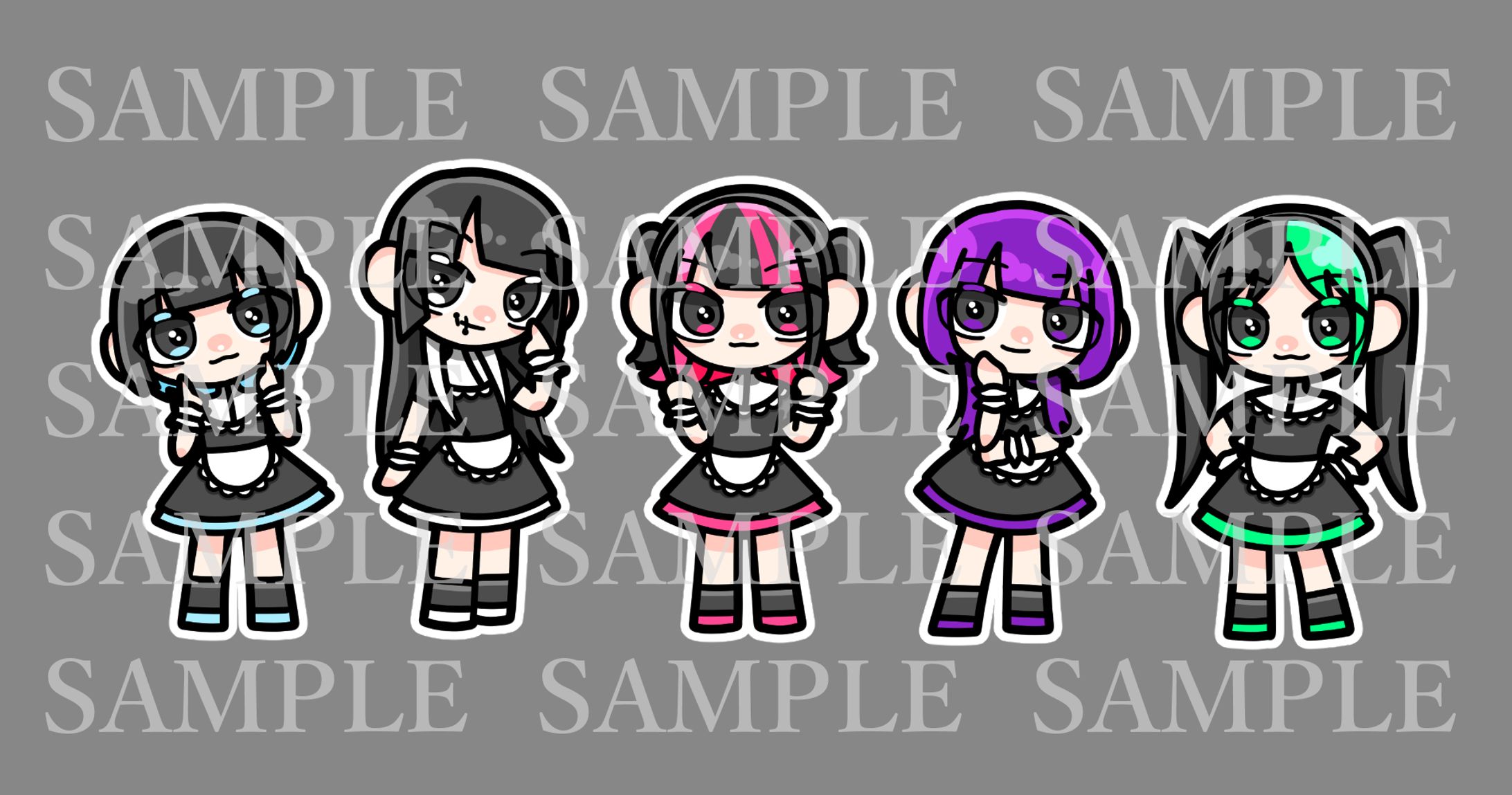 アクリルキーホルダーイラスト-1