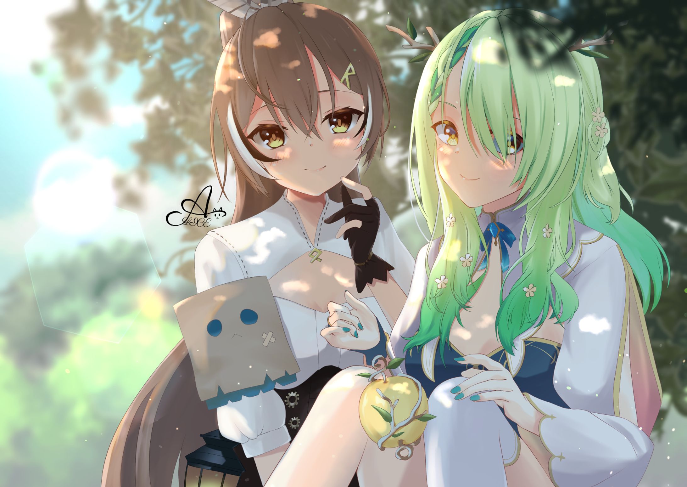 二次創作イラスト-1
