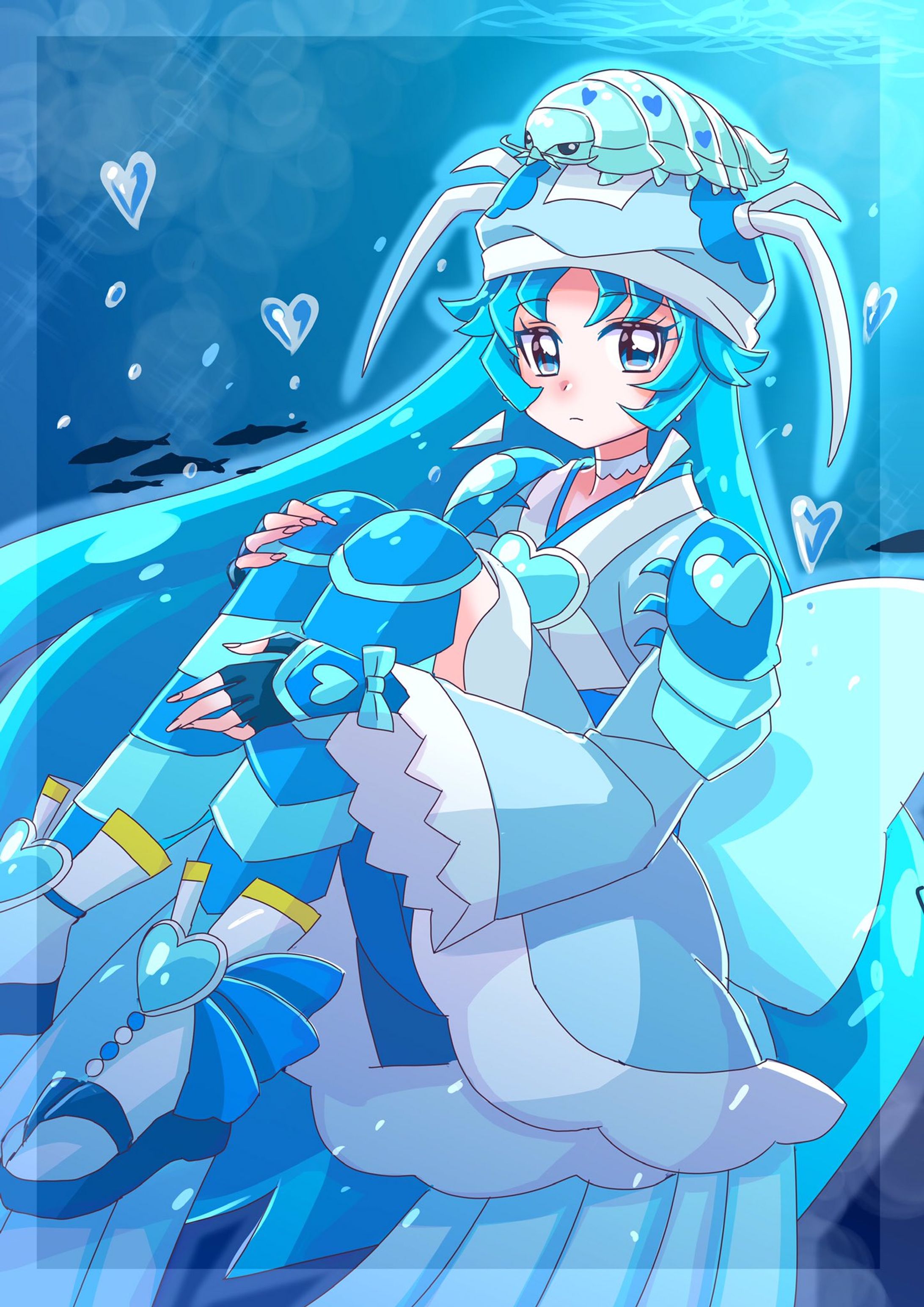 魔法少女　アーマー💙-1
