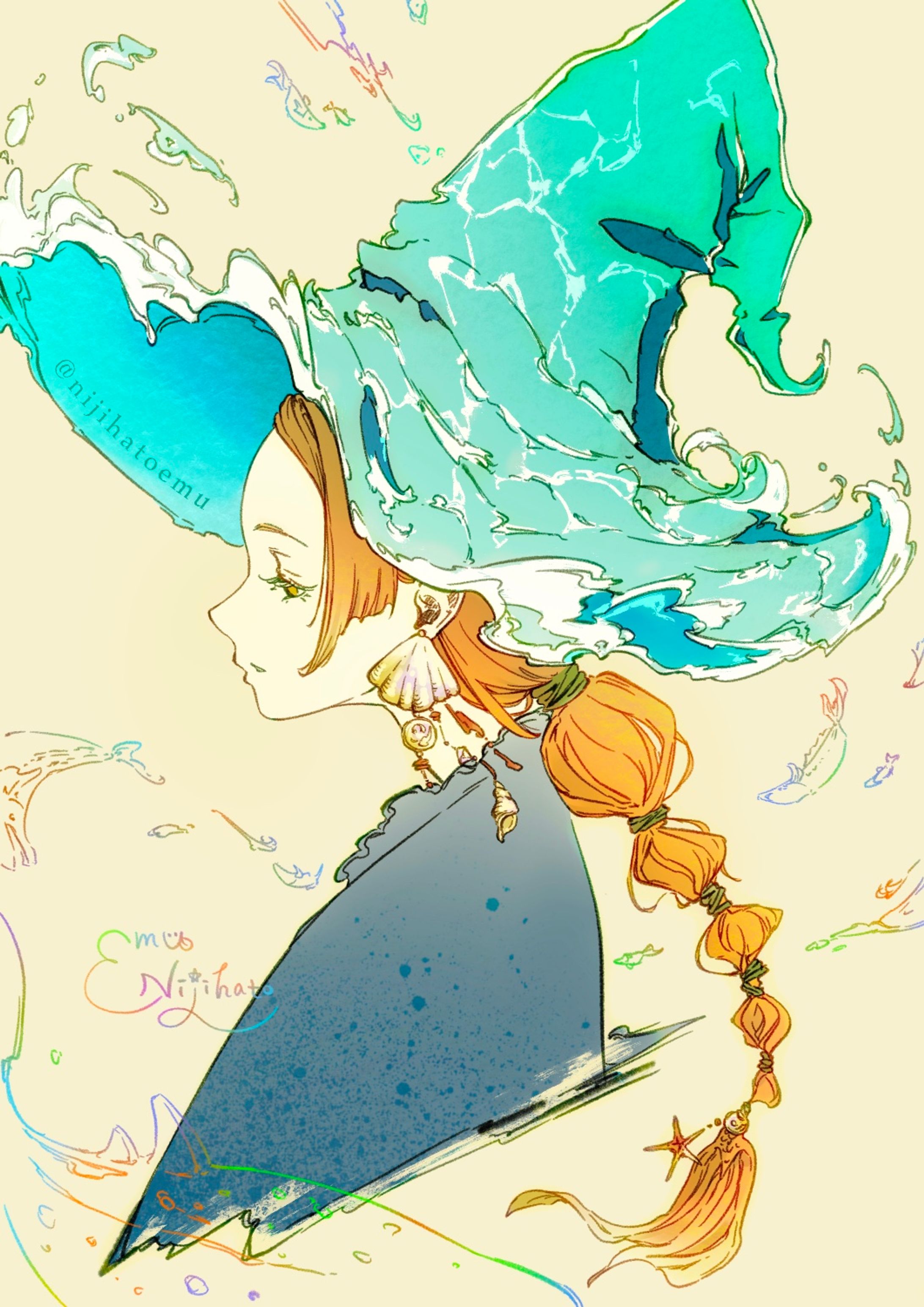 オリジナル作品／海の魔女-1