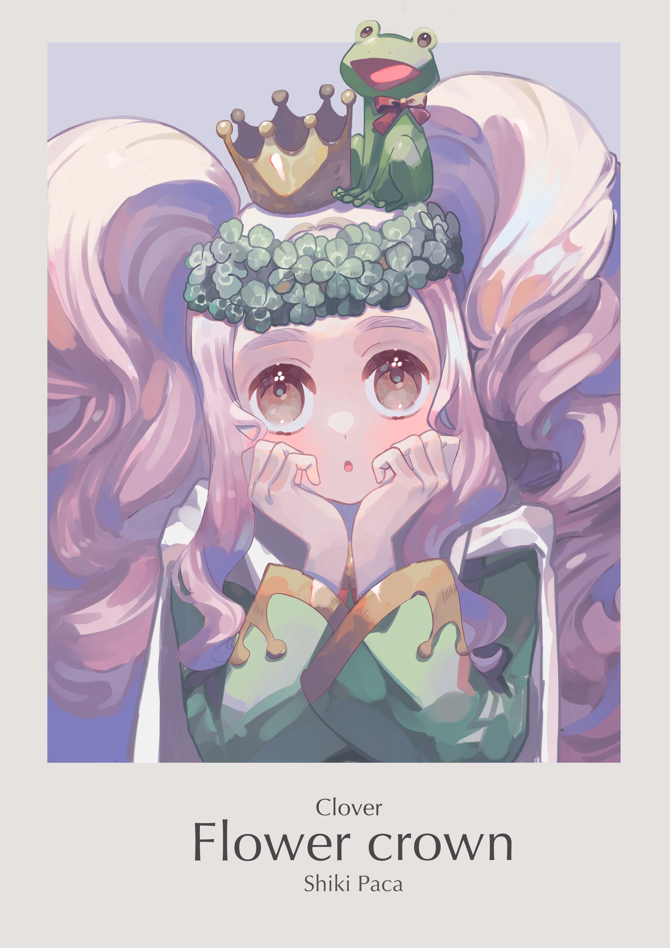 Clover flower crown -1