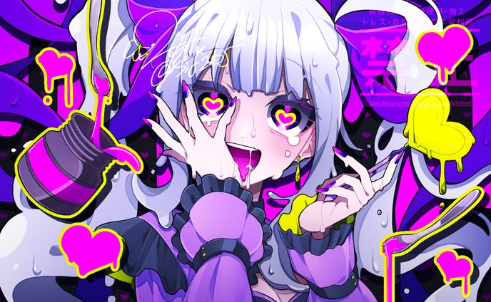 イラストレーター/デザイナー、vj