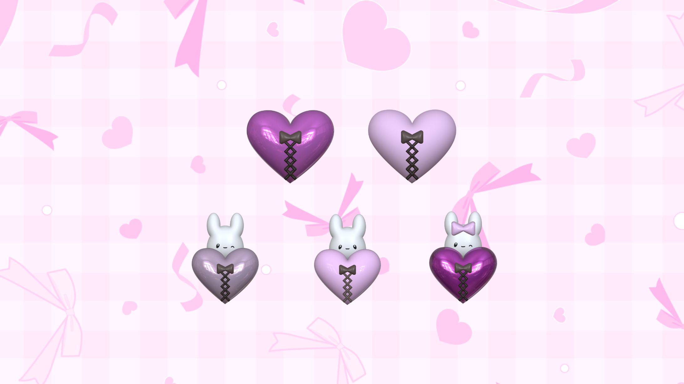 3D風バッジ　サンプル-1