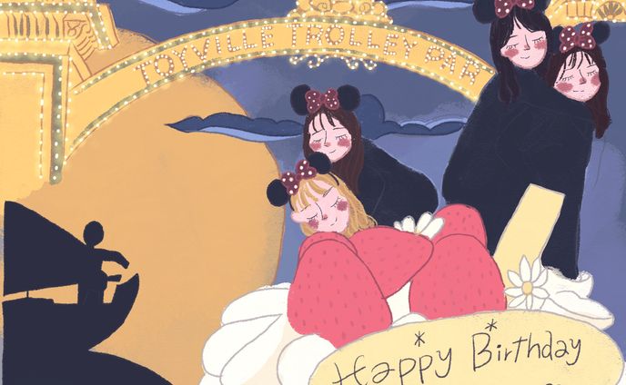 お誕生日　イラスト