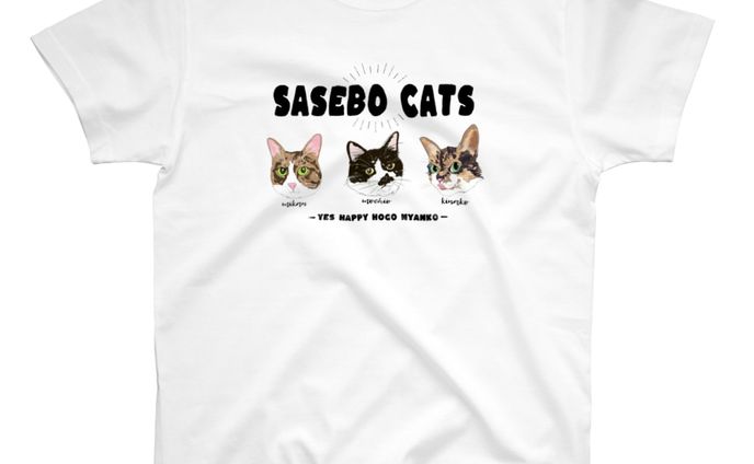 保護猫ボランティアTシャツ