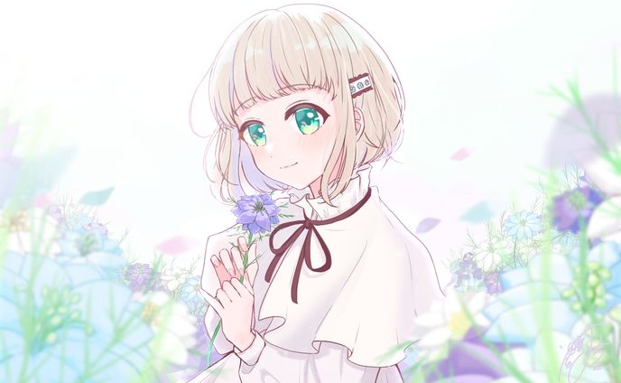 動画イラスト - 「この日もニゲラな君に / 花隈千冬」